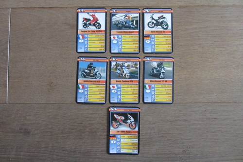7stk einzelne spielkarten - einzelne,