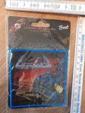 Liege Lord gewebter Metal Aufnäher Woven Patch Iron Maiden Judas Priest TANK OVP