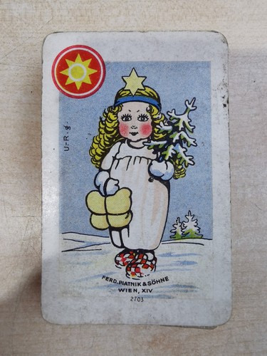 Antikes kartenspiel ferdinand - kartenspiel,