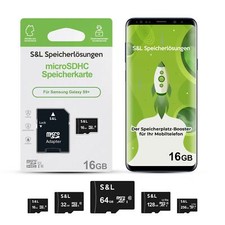 micro SD Speicherkarte für Samsung Galaxy S9+ Plus 16GB 32GB 64GB 128GB 256GB