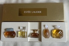 VINTAGE Estee Lauder Small Wonders Parfum Miniatur Flakons SET IN ORIGINAL BOX