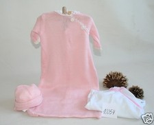  Oberndörfer gestrickter Puppenstrampler mit Body für Puppen Größe 50cm  10054