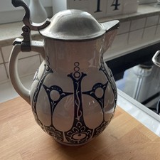 Jugendstil  Bierkrug  mit