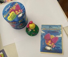 Diddl  Riesen Osterei mit Box Kunstharz Sammelfigur mit Ostergrußkarte