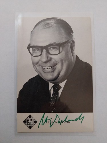 Heinz erhardt autogramm - heinz,