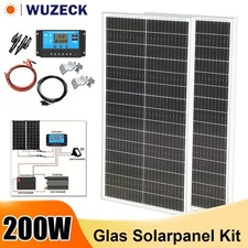 200W 100W Solarpanel Kit