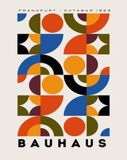 Bauhaus frankfurt wandbild - bauhaus,