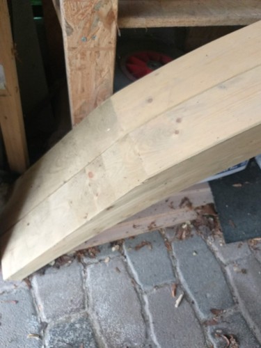 Leimholzbogen für carport - 2,