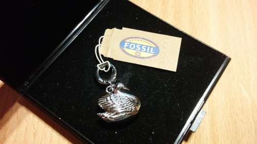 Fossil schwan anhänger neu - schwan,
