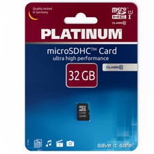 Platinum micro sdhc - 32, gb