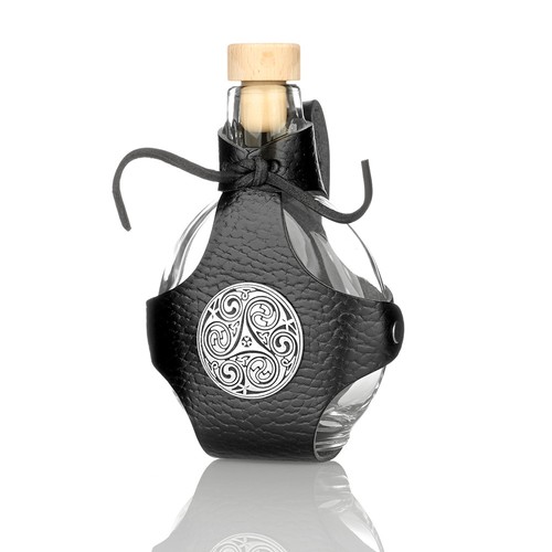 Glas feldflasche mit - glas-feldflasche,