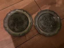 Zinnteller gestempelt 22cm