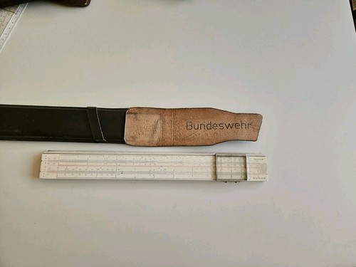 Bundeswehr rechenschieber - bundeswehr,