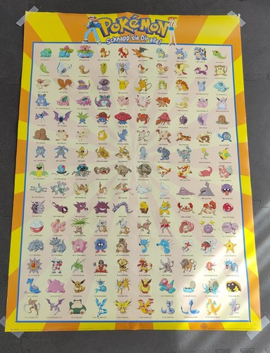 Pokemon poster wandbild mit - poster,