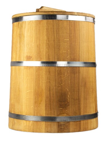 Holzgefäß 70l eichenholz - 70l,