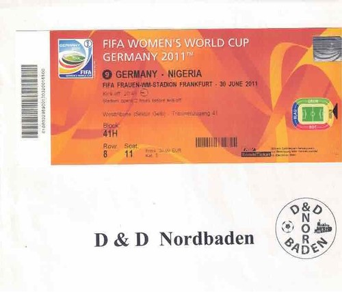 Ticket eintrittskarte 2011 - /,
