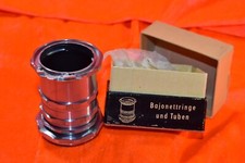 IHAGEE DRESDEN BAJONETTRINGE UND TUBEN A16 CHROME FOR EXAKTA VAREX EXA ECTR,