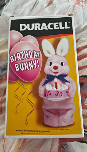 Duracell birthday bunny - duracell,