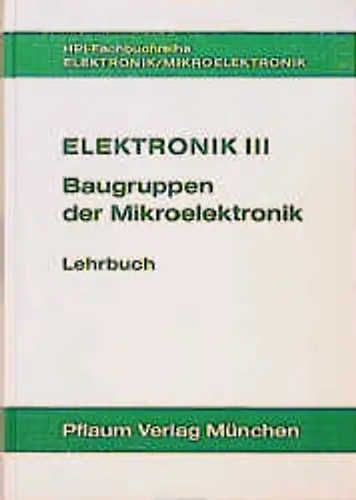 Elektronik iii baugruppen - elektronik, der