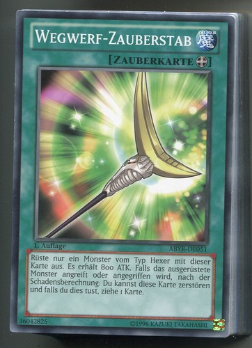 Wegwerf zauberstab - wegwerf,