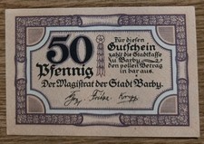 Barby, 50 Pfennig