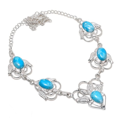 Blauer larimar edelstein - blauer,