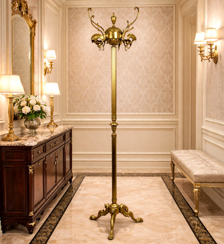 Messing standgarderobe - messing,