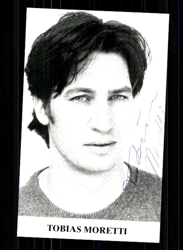 Tobias moretti autogrammkarte - tobias,