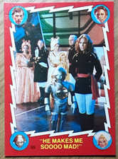 1979 Buck Rogers Karte 55 ER MACHT MICH SOOOOO VERRÜCKT. Gratis neuer Toplader.