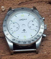 Uhrengehäuse und Zifferblatt Swiss Made Lemania 5100 Uhrwerk North Eagles - NOS