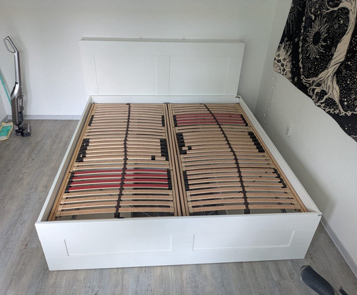 Ikea bettrahmen 180x200 weiß - 180x200,