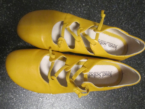 Lederschuh innen