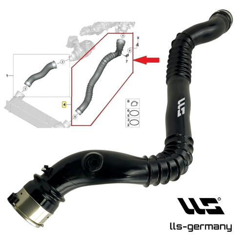 Ladeluftleitung für bmw - ladeluftleitung,