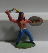 DDR Spielzeug -  Ari ?- weiches Gummi - Indianer  mit Messer