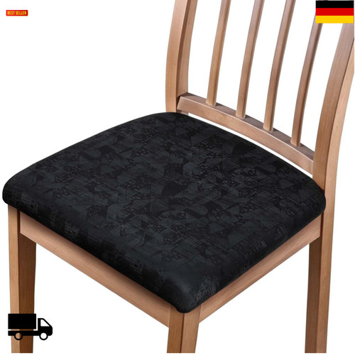 Kunstleder stuhlhussen 4er - kunstleder,