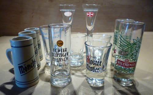 Schnapsgläser konvolut - schnapsgläser,