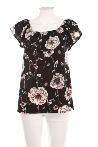 Secondhand kurzarm bluse - secondhand, l
