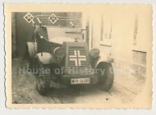 120216, Foto: Panzerspähwagen, Panzerfunkwagen Adler Kfz 13, Rahmenantenne