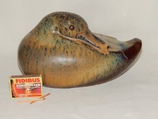 Rudi Stahl ENTE grosse Keramik - Figur Laufglasur