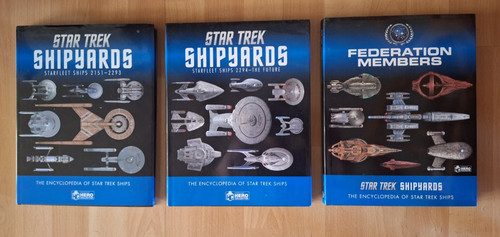 Star trek shipyards bände - trek, 3x