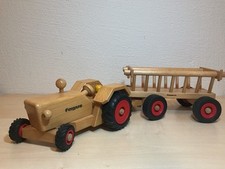 Fagus Holztraktor Mit Anhänger, Spielzeug Gebraucht