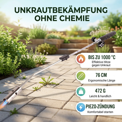 Gazcamp bio unkrautbrenner mit - bio-unkrautbrenner,