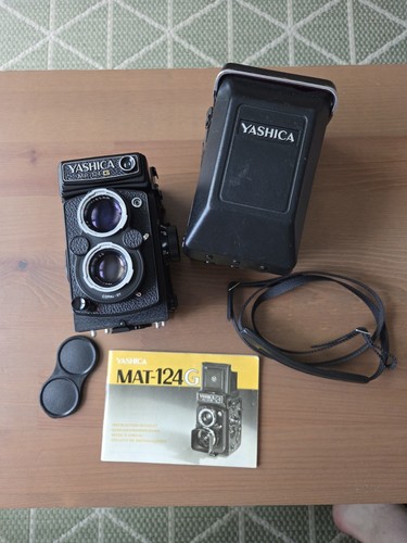 Yashica mat 124g mit zubehör - mat,