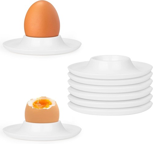 Weißer eierbecher kunststoff - weißer,