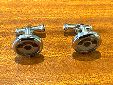Montblanc HORLOGERIE Cufflinks Manschettenknöpfe  - features an internal rotor!