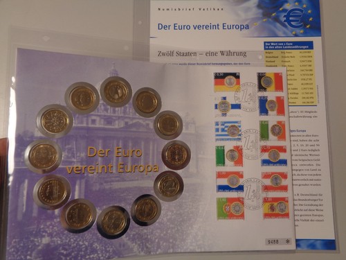 Vatikan 2004 numisbrief mit - 2004,