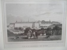 Original Stahlstich „Die