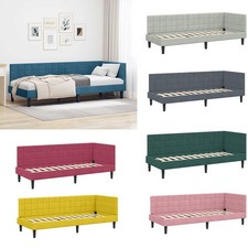 Eckbettgestell mit Kopfteil