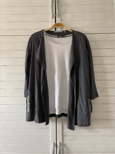 Offene strickjacke v on - strickjacke,