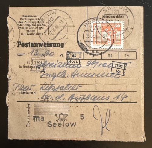 Ddr 1899 postanweisung - 👉,